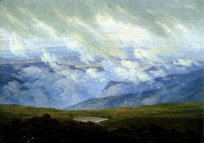Caspar David Friedrich Drifting Clouds oil painting picture
